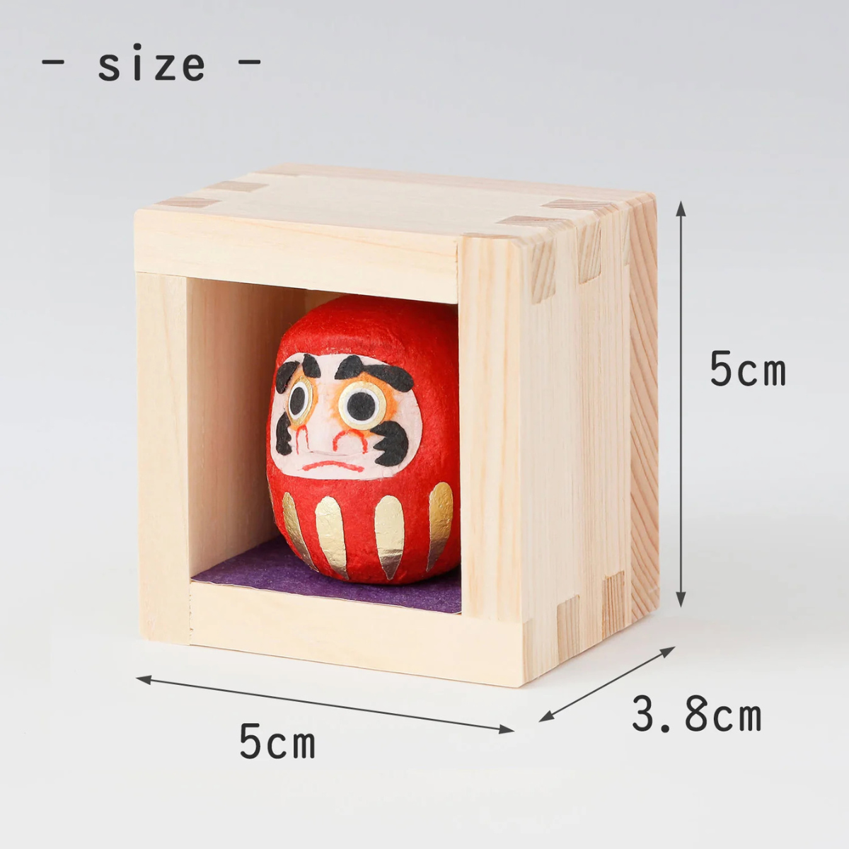 檜の福ます 　だるま